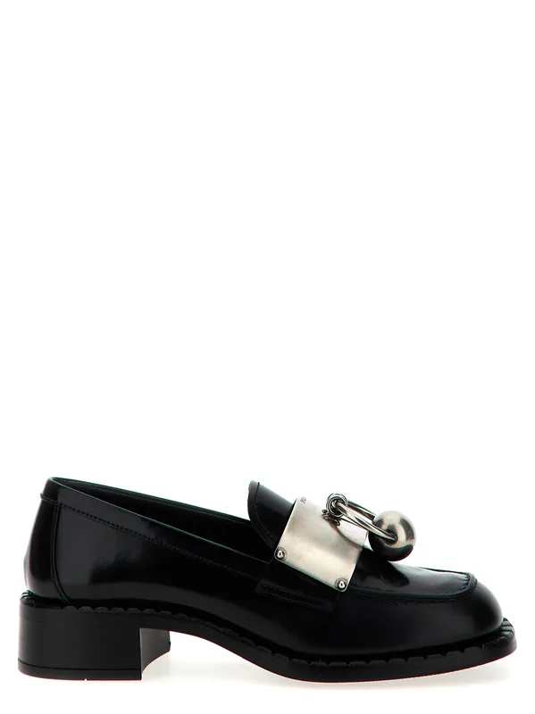 Piercing Loafers Black - Prada