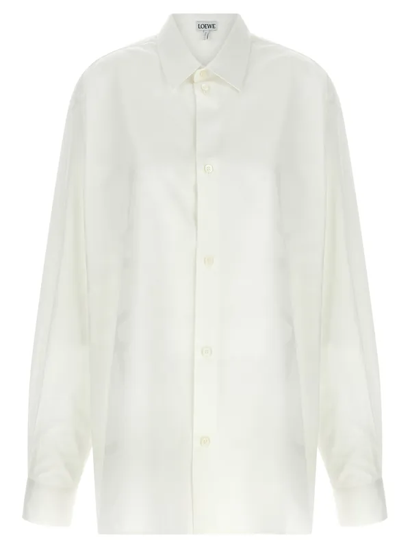 Anagram Shirt Shirt And Blouse White - Loewe