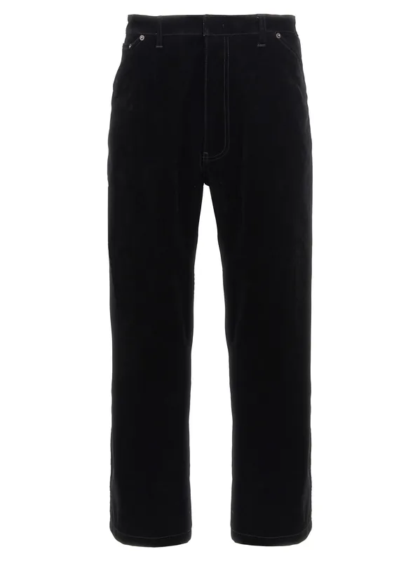 Velvet Pants Black - Prada