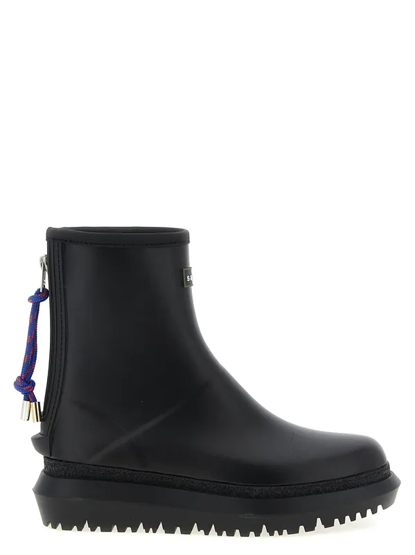 Rubber Boots Boots And Ankle Boots Black - Sacai