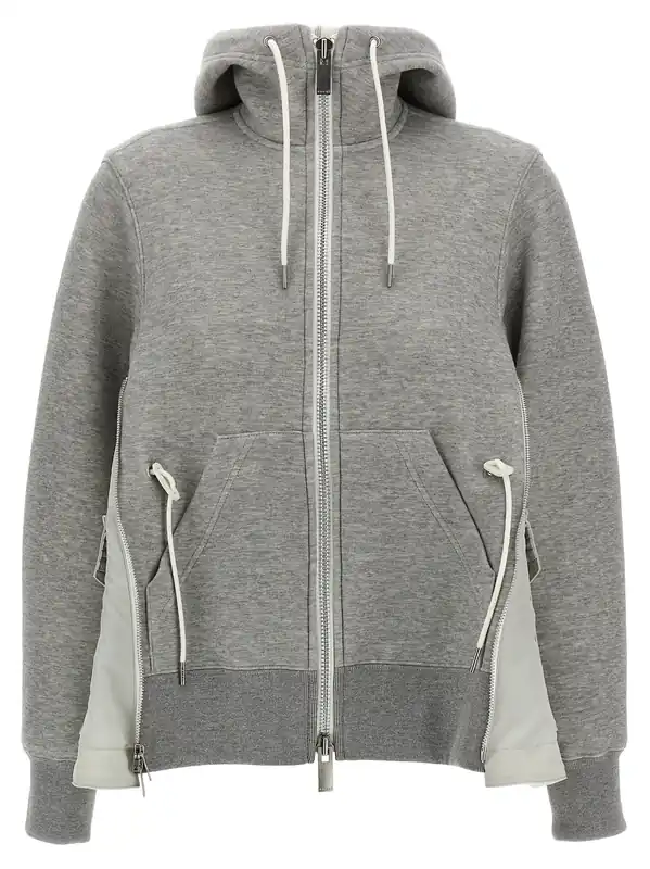 Sponge Sweatshirt Gray - Sacai