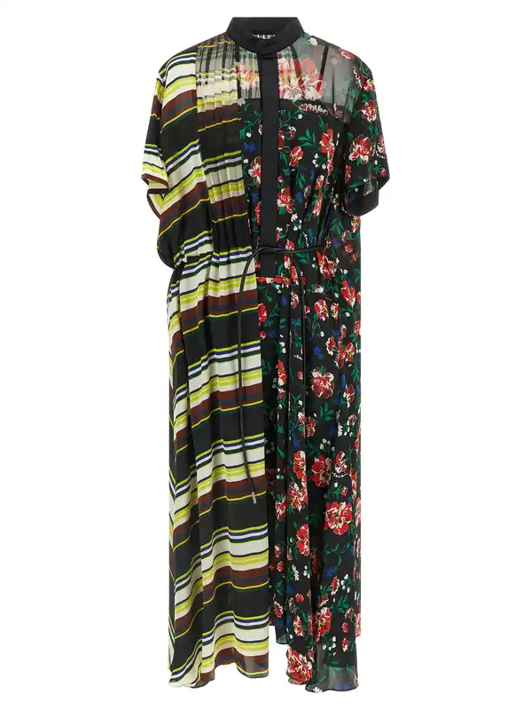 Pattern Mix Dresses Multicolor - Sacai