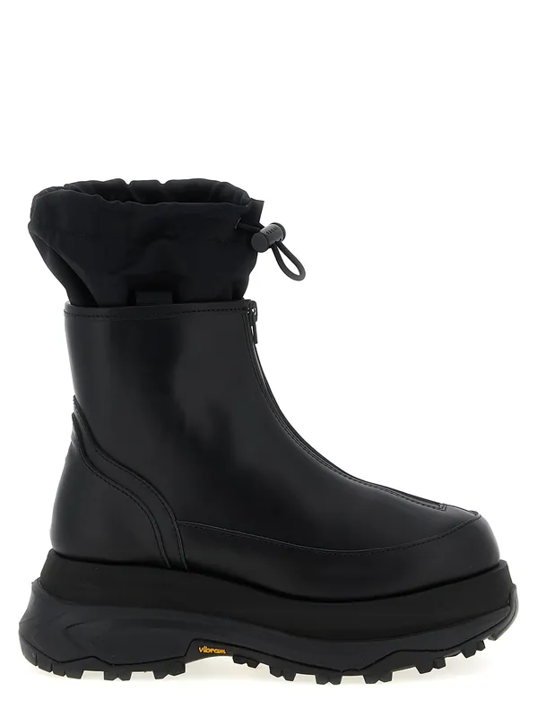 Zip Up Boots Boots And Ankle Boots Black - Sacai