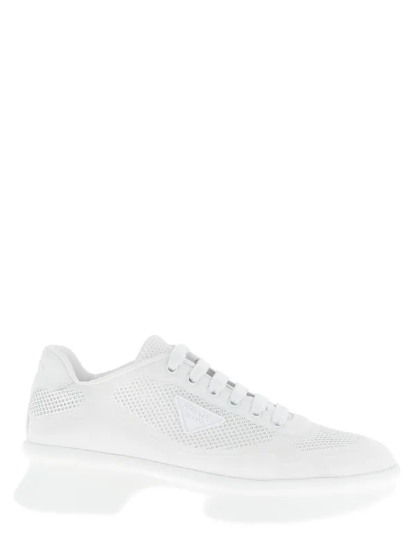 Mesh Sneakers White - Prada