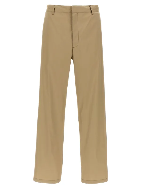 Poplin Pants Beige - Prada
