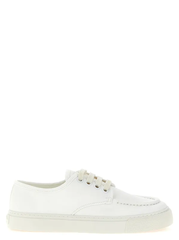 Cotton Sneakers White - Prada