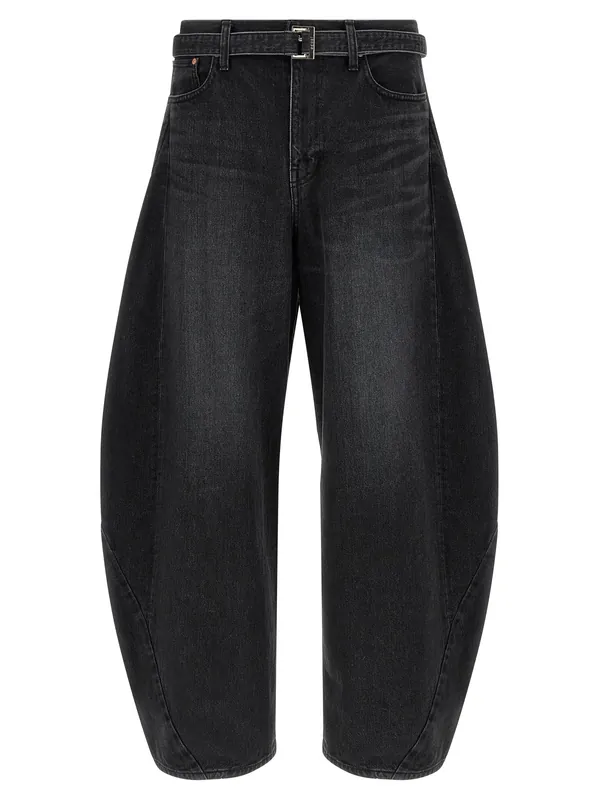 Extra Leg Jeans Black - Sacai
