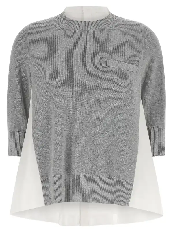 Shirt Sweater Sweaters And Cardigans Multicolor - Sacai