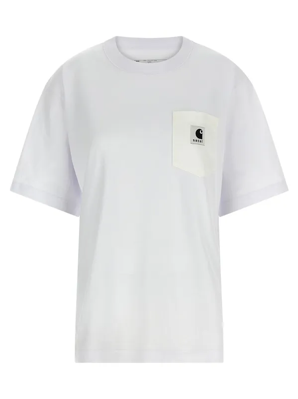 Capsule Sacai X Carhartt Wip T-Shirt White