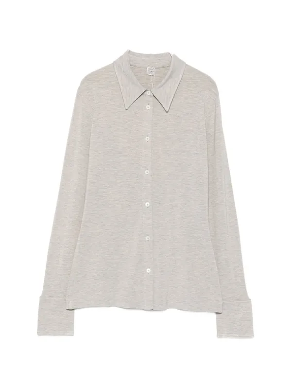 Fitted Jersey Shirt - Toteme