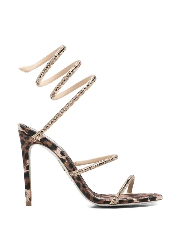 Cleo Heel Sandals - Rene' Caovilla
