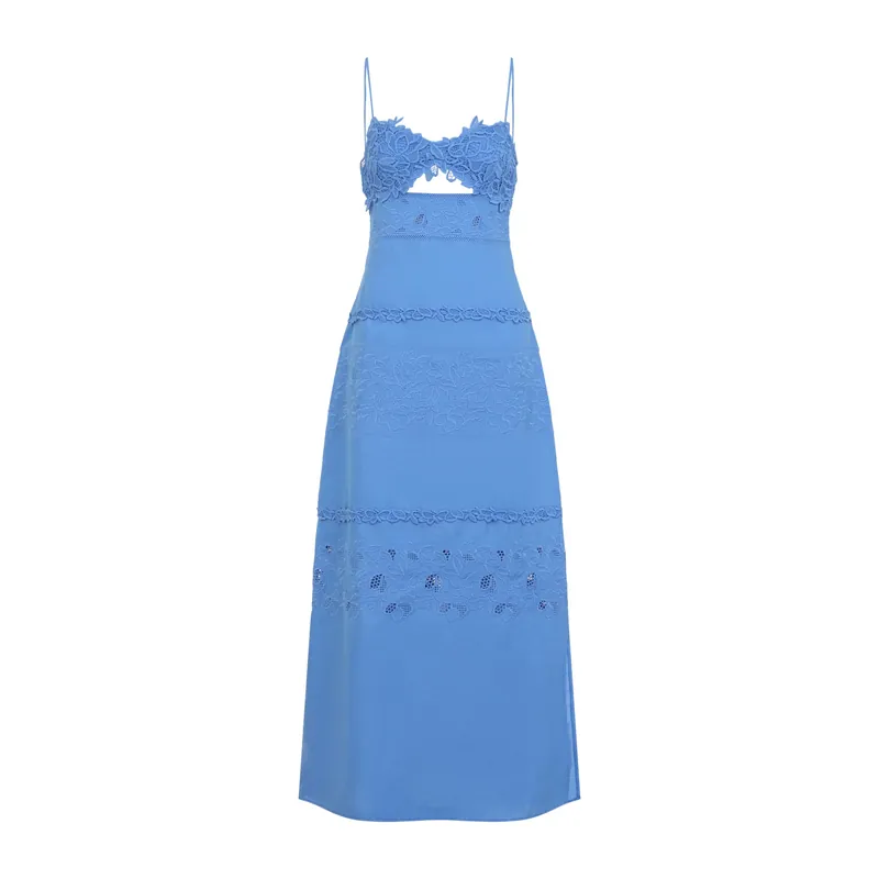 Long Dresses Blue - Ermanno Scervino Life