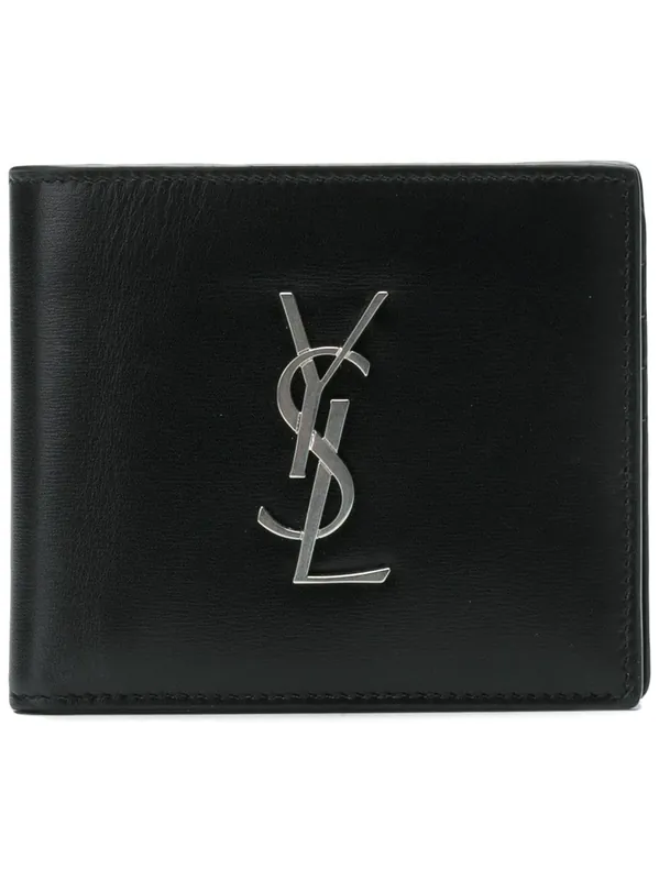 Cassandre East/West Smooth Leather Wallet - Saint Laurent