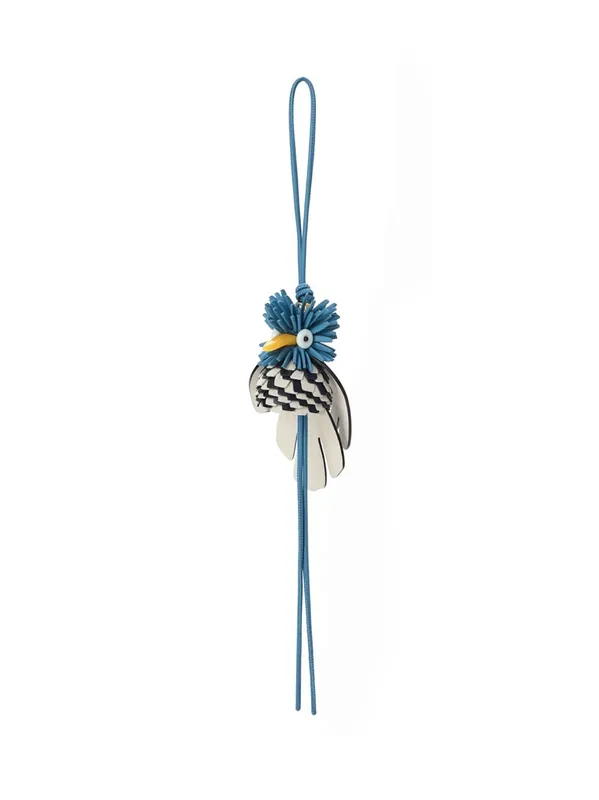 Hoopoe Bird Keyrings Blue - Loewe