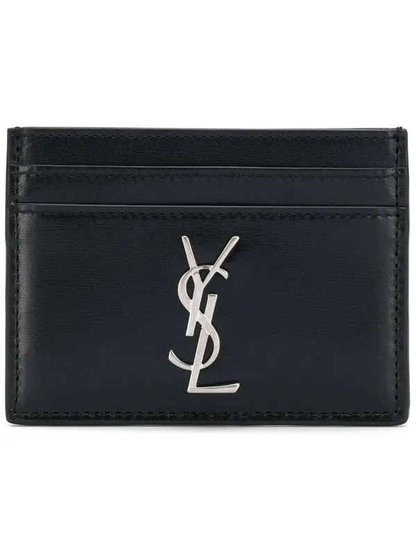 Smooth Leather Cassandre Card Holder - Saint Laurent