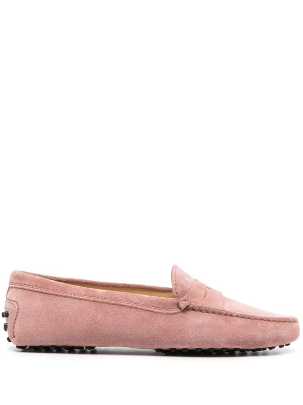 Gommino Driving Shoes In Suede - Tod`S