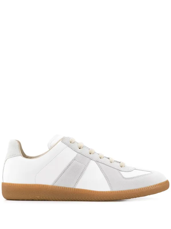 Nappa And Suede Replica Sneakers - Maison Martin Margiela