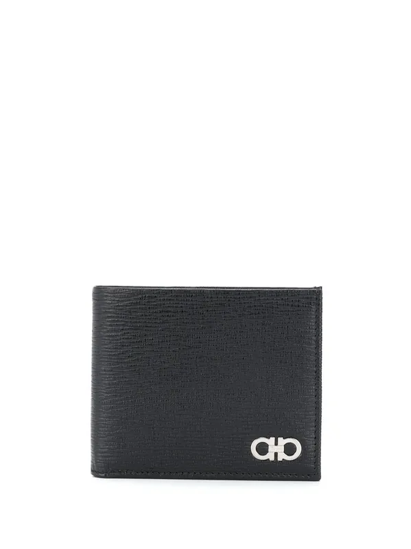 Two-Tone Bi-Fold Leather Wallet