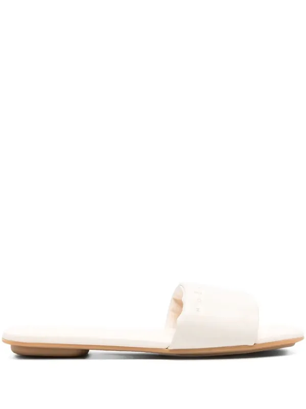Leather Slide - Hogan