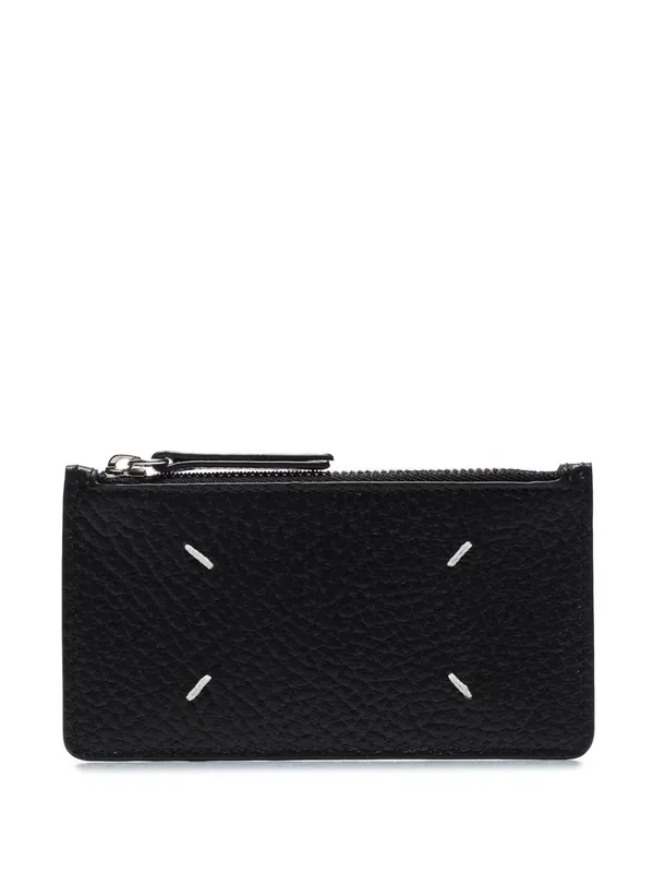 Four Stitches Zipped Cardholder - Maison Martin Margiela