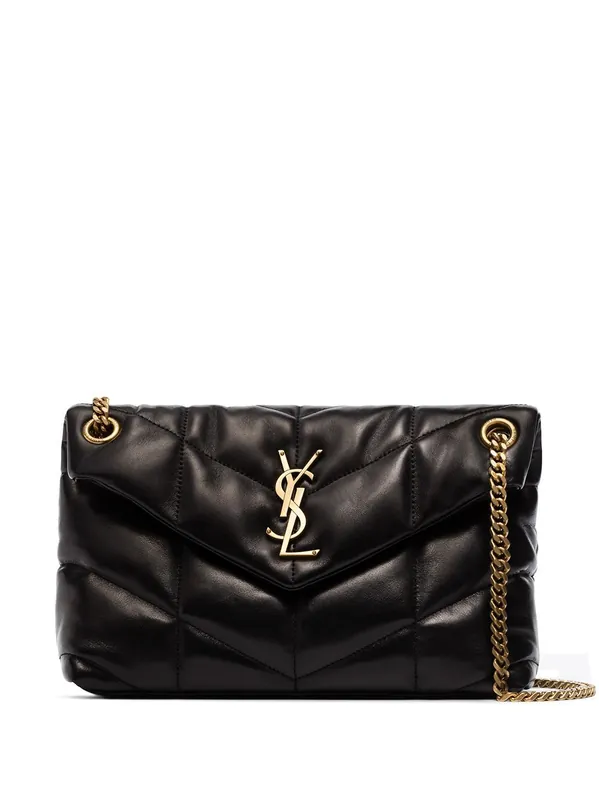 Small Loulou Puffer Bag In Nappa Leather - Saint Laurent