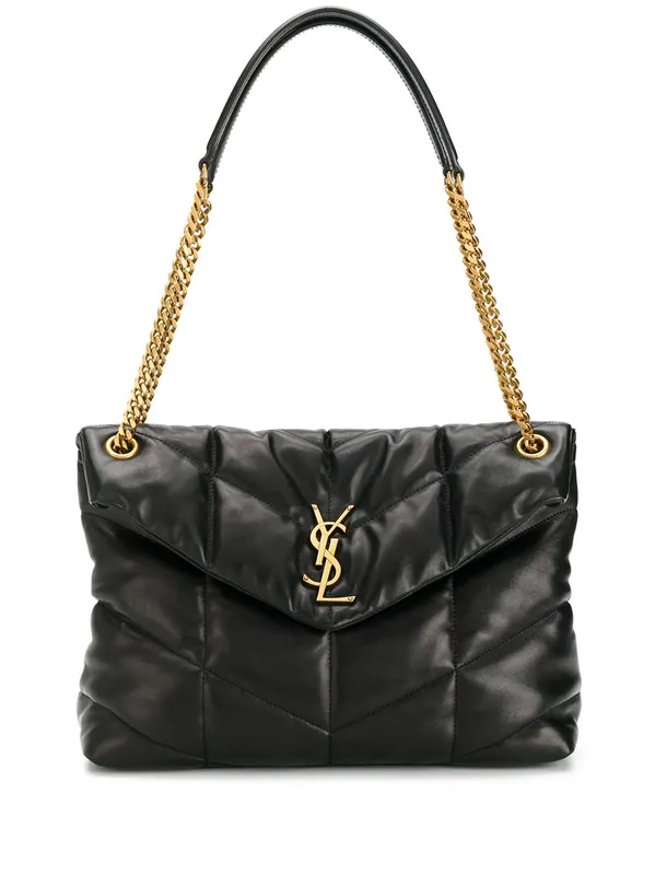 Loulou Puffer Medium Bag In Nappa Leather - Saint Laurent