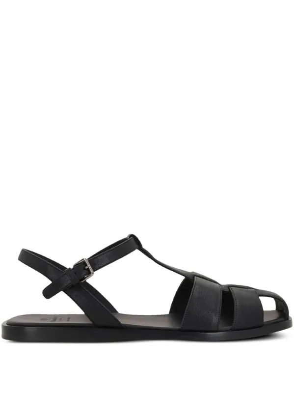 Odyssey Nappa Leather T-Strap Sandals
