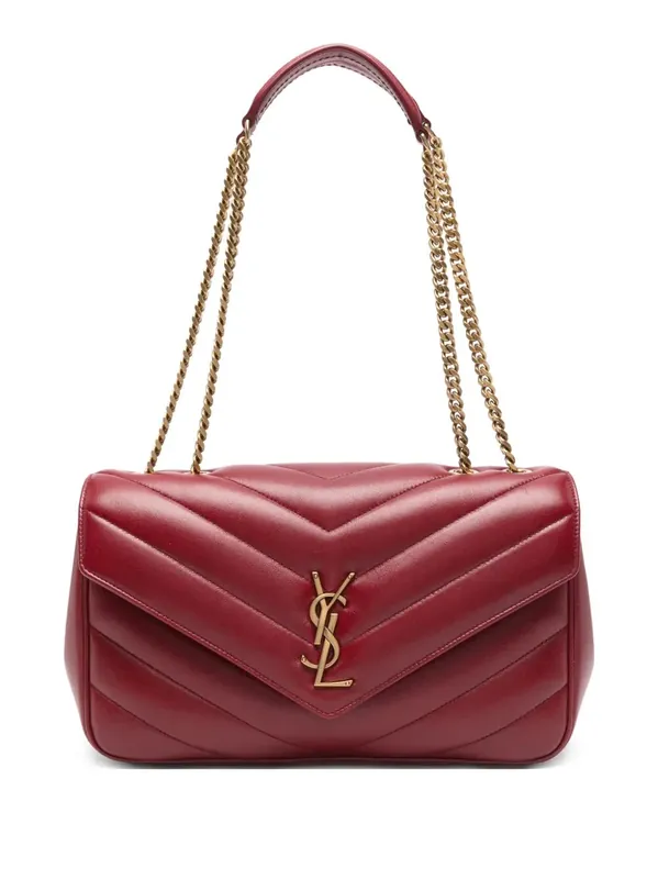 Loulou Medium Bag In MatelassÉ Lambskin - Saint Laurent