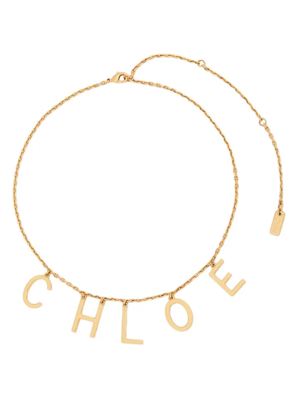 The ChloÉ Letters Necklace - Chloé