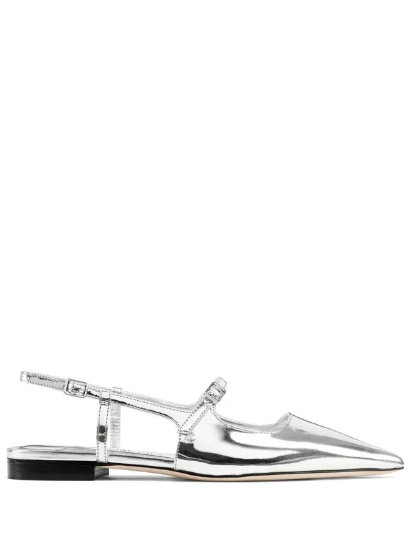 Didi Leather Ballet Flats - Jimmy Choo
