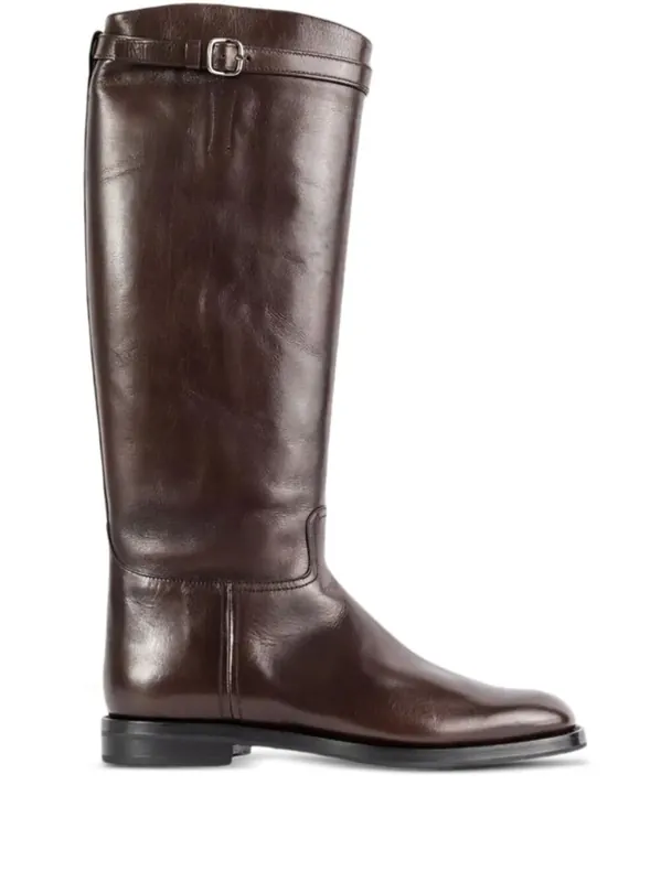 Michelle Leather Boots - Church's
