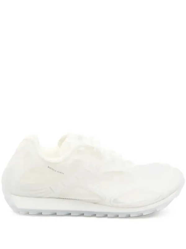 Orbit Running Sneakers In Technical Rubber And Mesh - Bottega Veneta