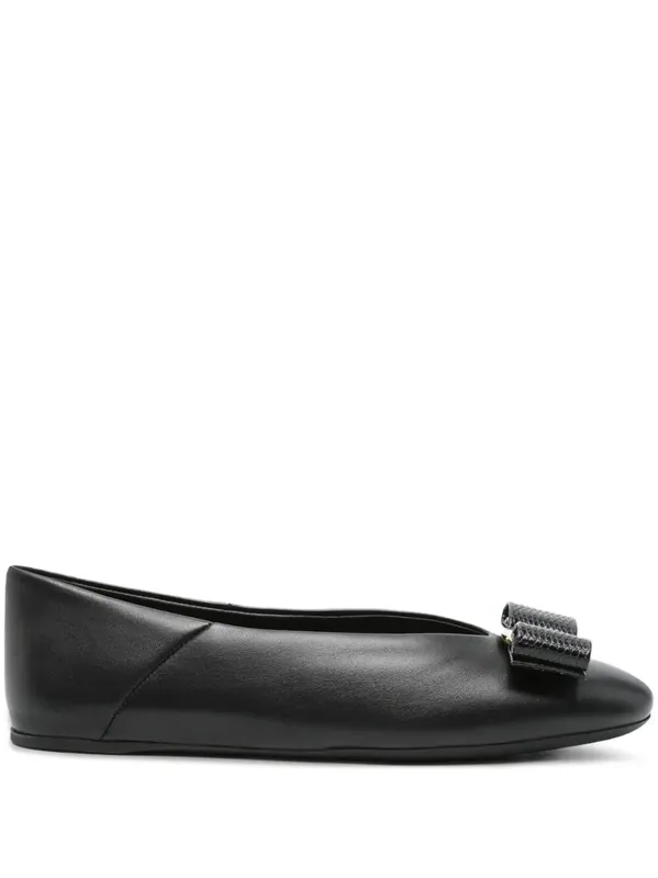Nappa Leather Vanna Ballerinas - Ferragamo