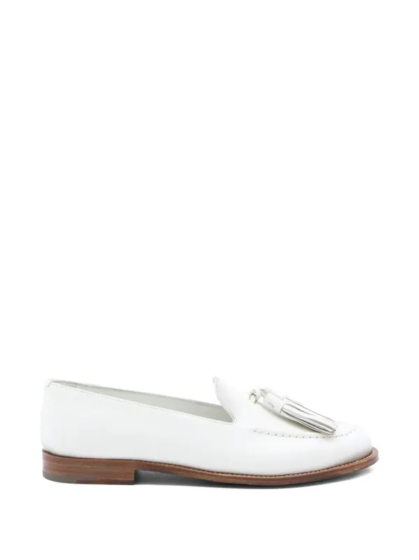 Smooth Leather Loafers With Tassels - Church's