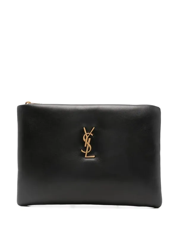 Calypso Small Pouch In Lambskin - Saint Laurent