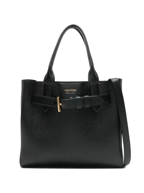 Audrey Buckle-Detail Tote Bag