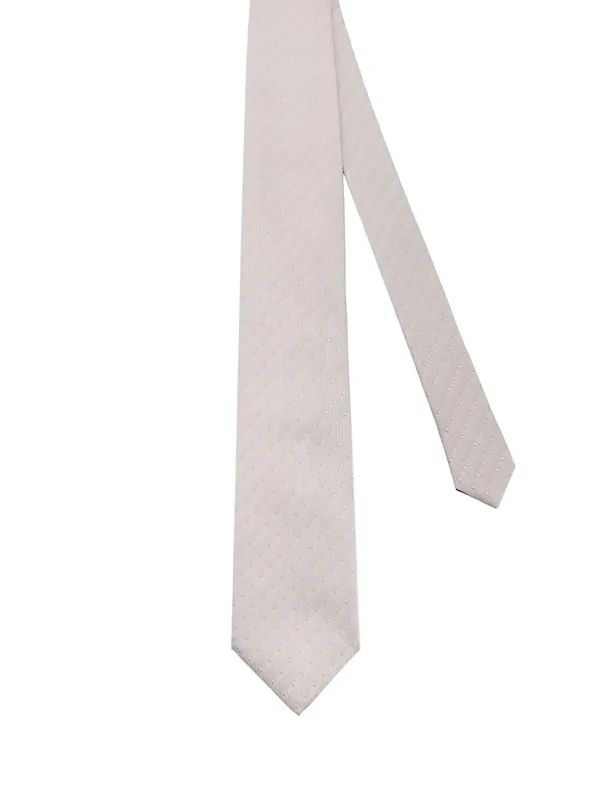 Polka-Dot Silk Tie
