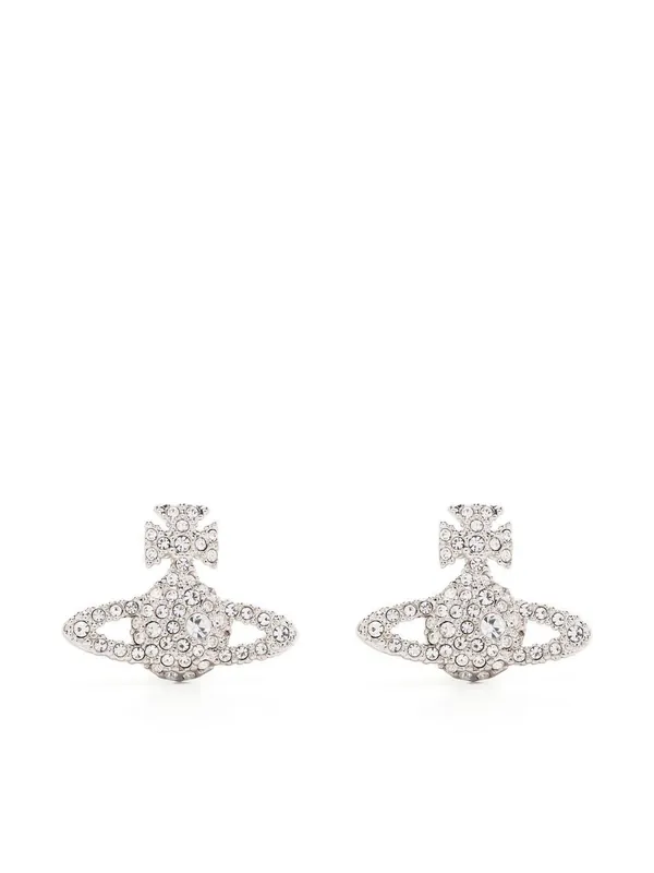 Grace Bas Relief Stud Earrings - Vivienne Westwood