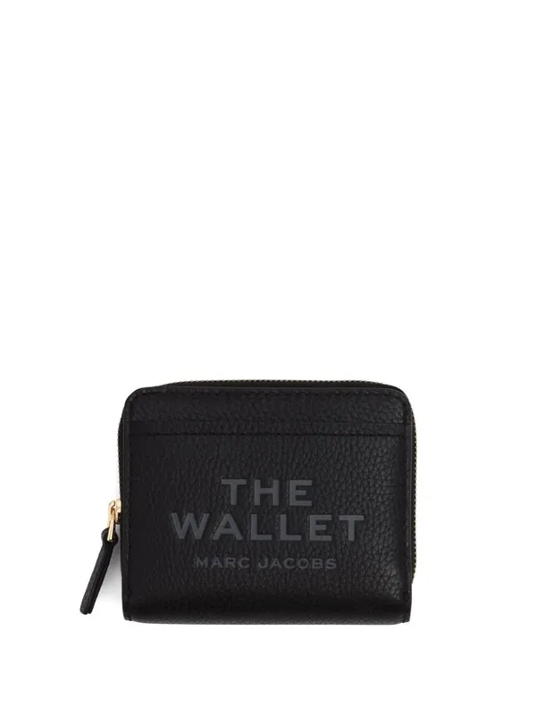 The Leather Mini Compact Wallet - Marc Jacobs