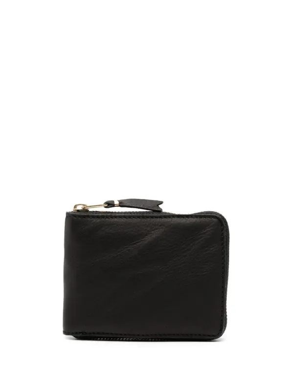 Washed Leather Wallet - Comme Des Garçon