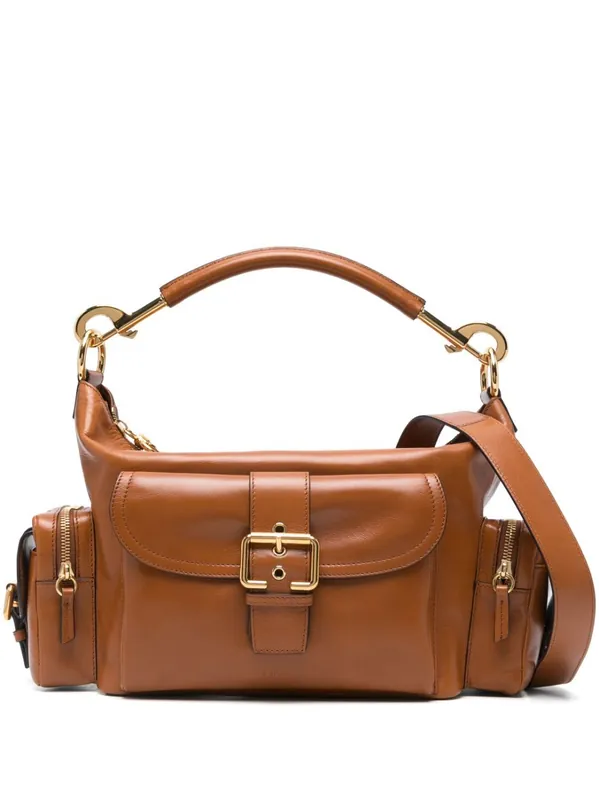 Shiny Leather Camera Bag - Chloé