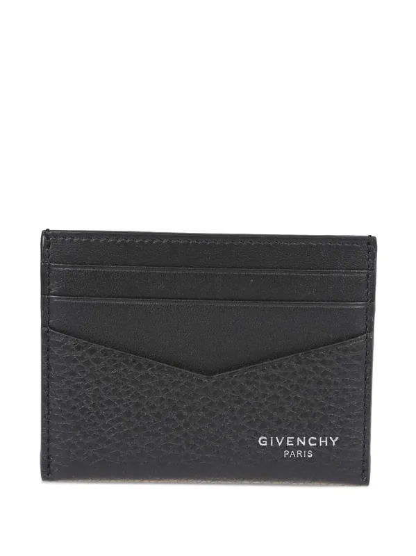 Grained Leather Card Holder - Givenchy