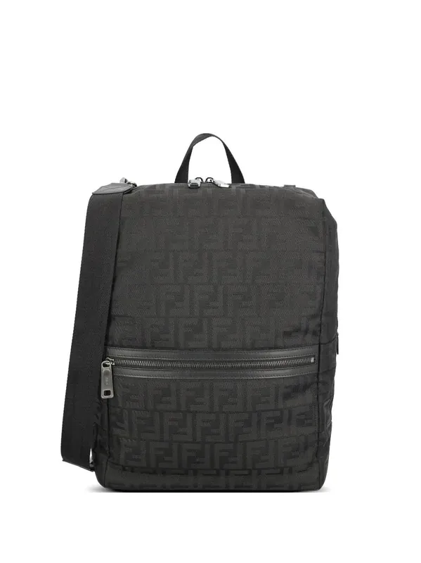 Fendi Lui Ff Nylon Backpack