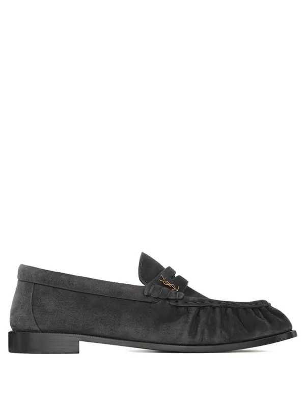 Le Loafer Supple In Suede - Saint Laurent