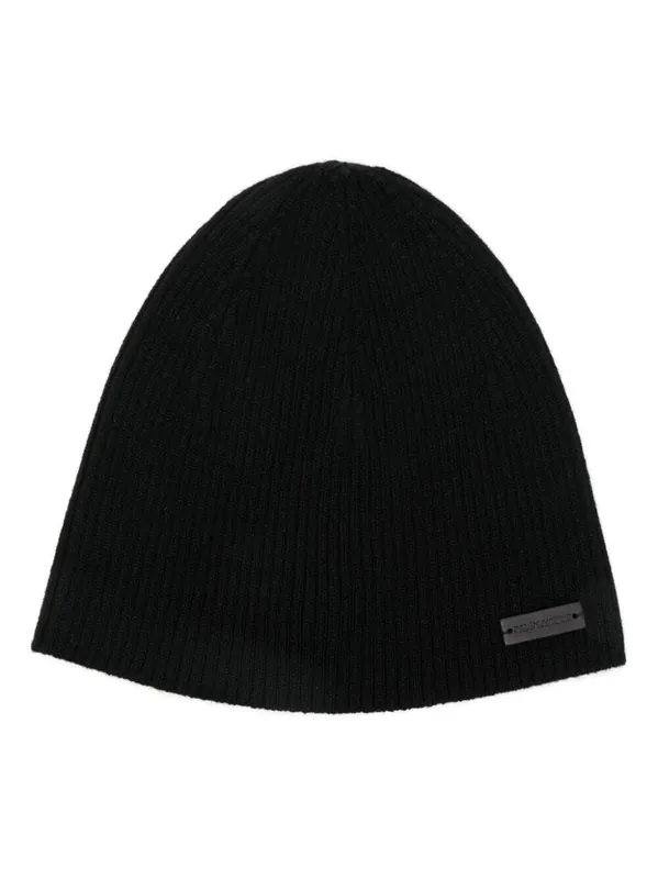 Cashmere Ribbed Beanie - Saint Laurent