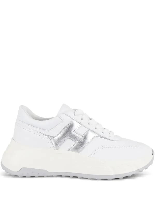 Smooth Leather Hi-Fi Sneakers