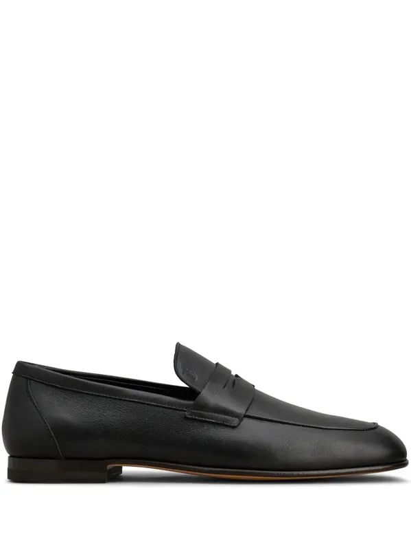 Deconstructed Leather Loafers - Tod`S