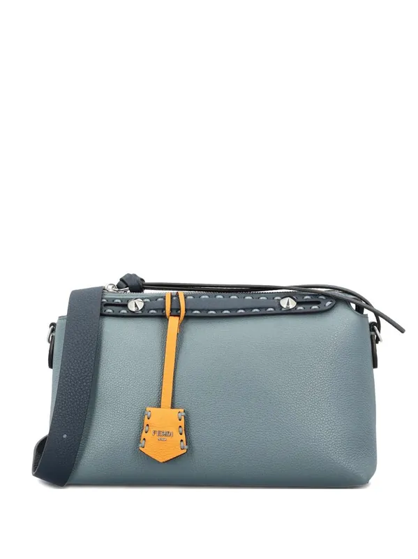 By The Way Soft Selleria Medium Bag With Macro Stitching - Fendi