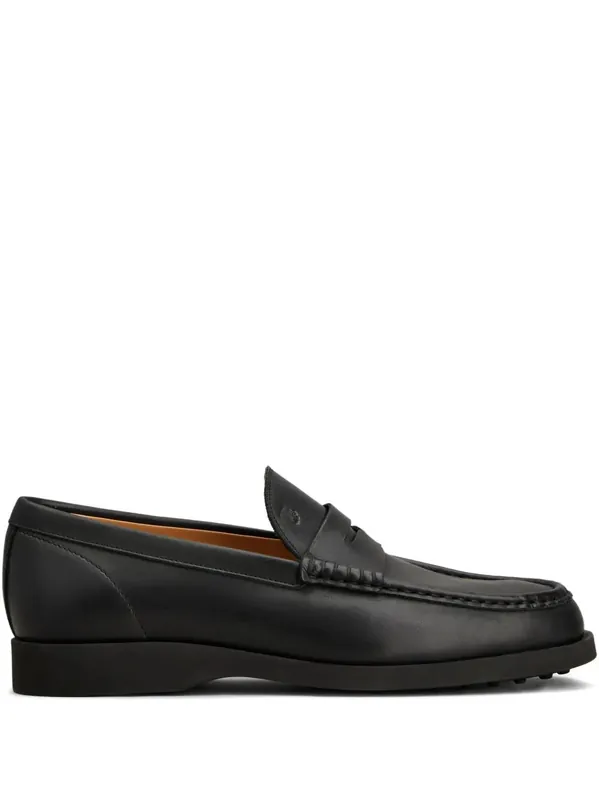 Light 98l Leather Penny Loafers - Tod`S