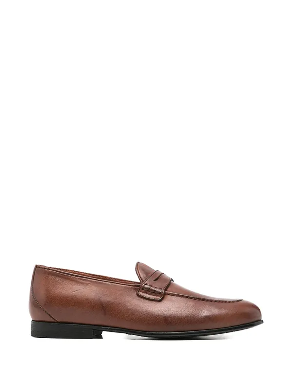 Leather Penny Loafers - Sturlini